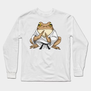 Frog Karate Martial arts Long Sleeve T-Shirt